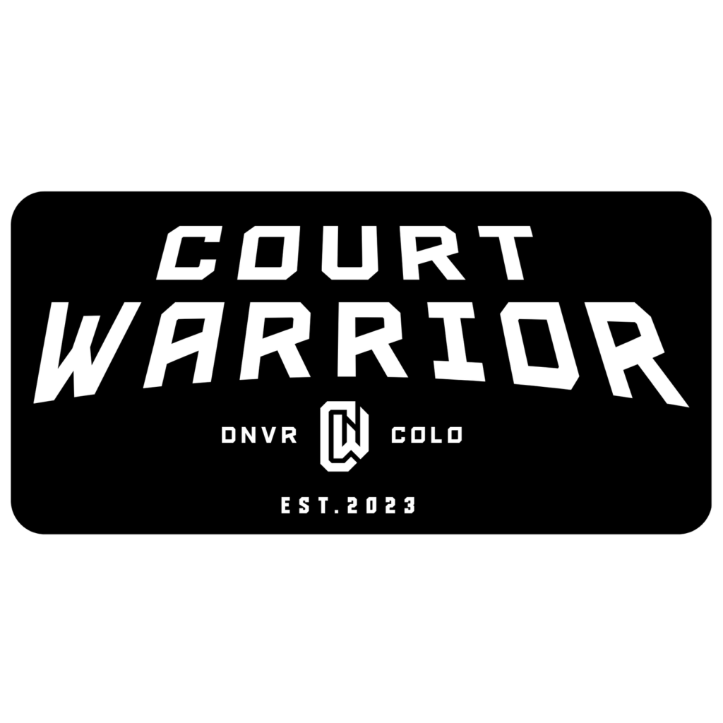 Court Warrior Sticker
