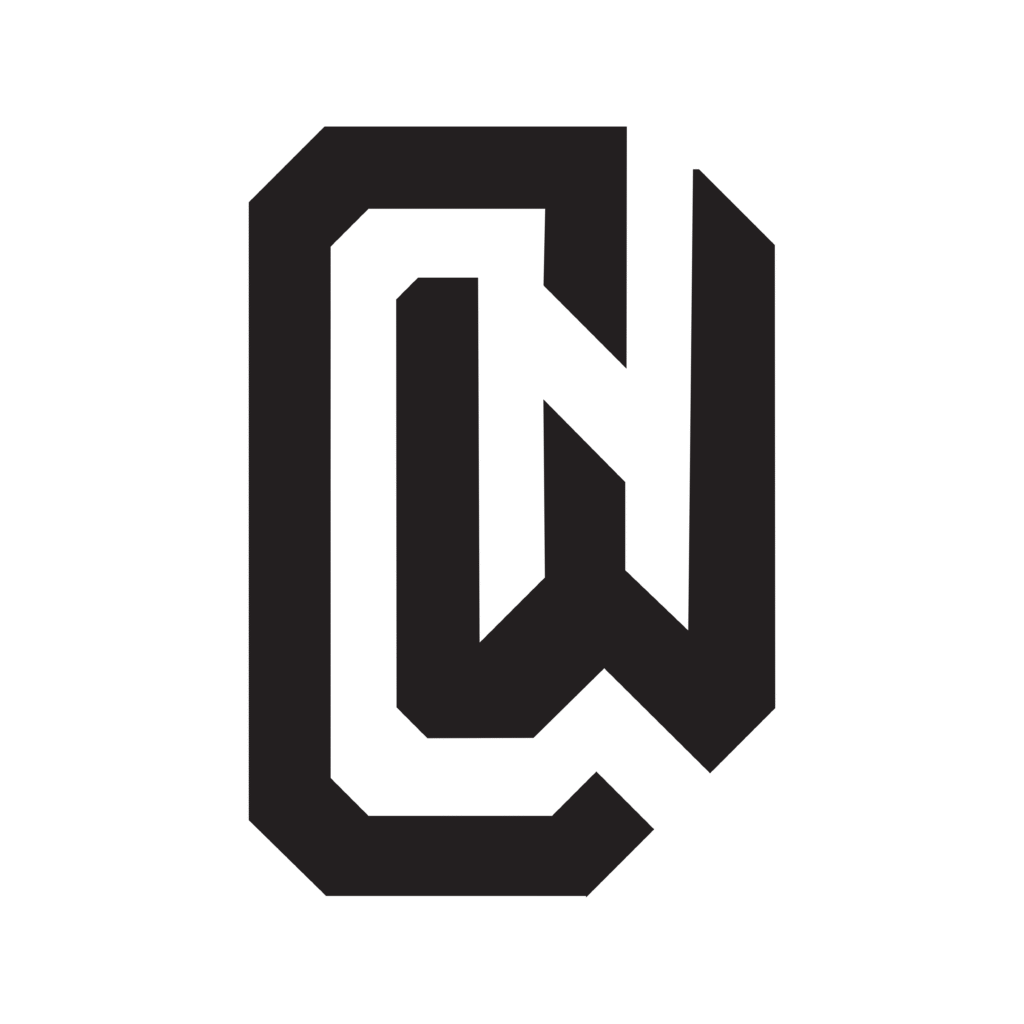CW Logo Sticker