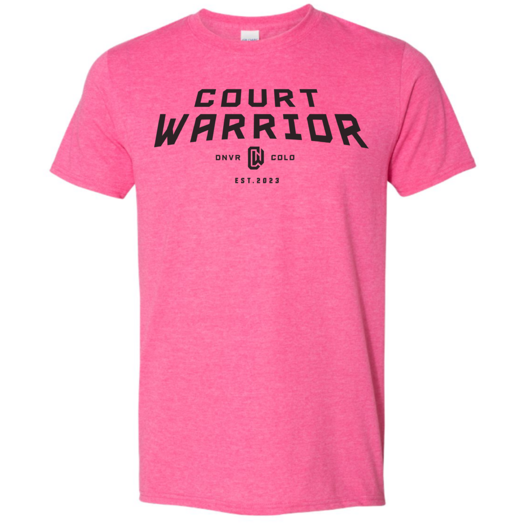 Court Warrior - First Run Super Soft Tee: Perfect for Pickleball Enthusiasts!
