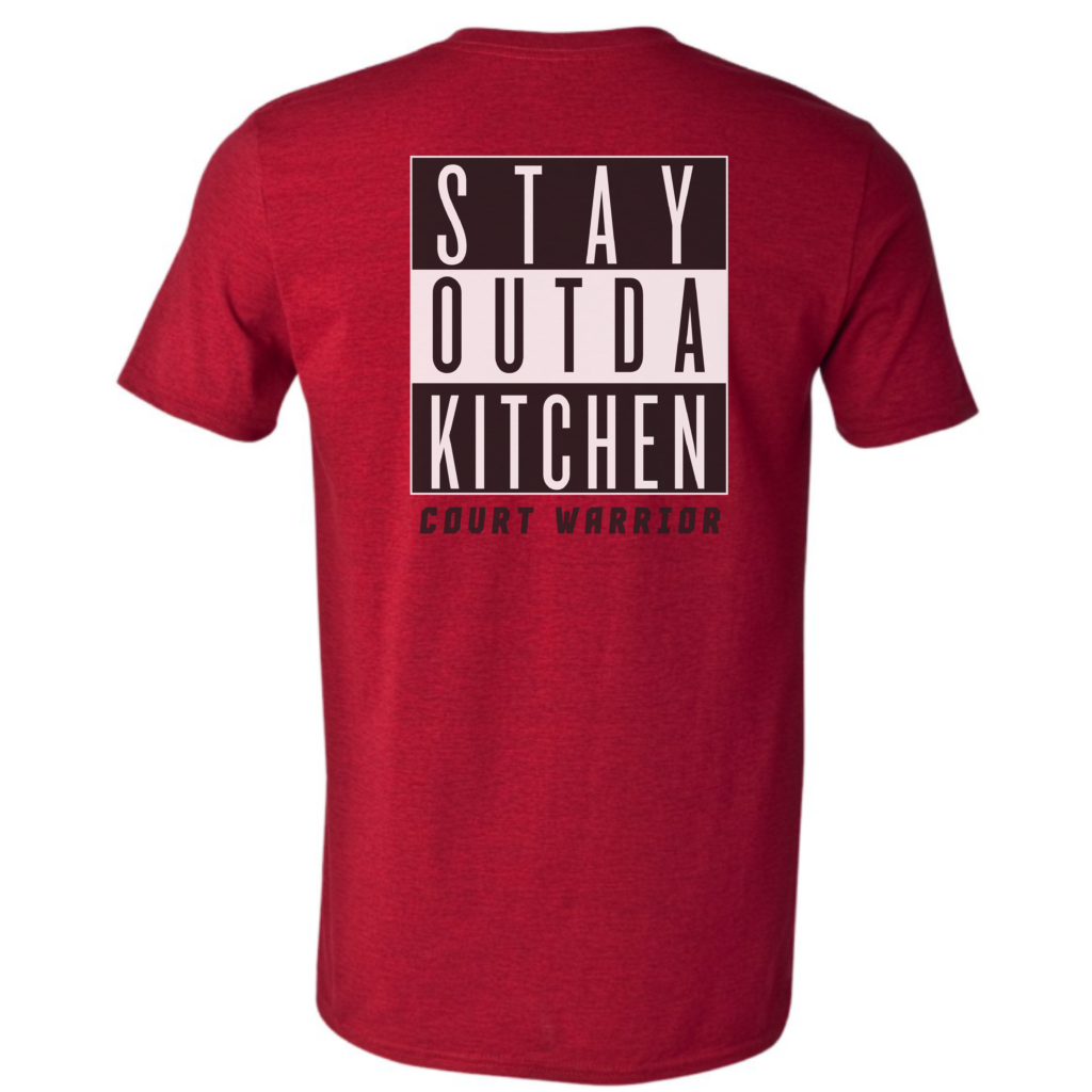 Stay Outda Kitchen Super Soft Tee - Perfect for Pickleball Enthusiasts!