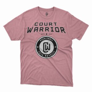 Court Warrior - Super Soft Tee: Rep Your Local Pickleball Clothing Line