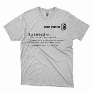 Court Warrior - Super Soft Tee: The Definition of Pickleball