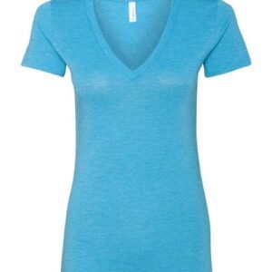 Women’s Triblend Deep V-Neck Tee