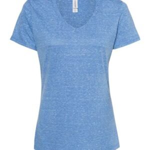 Women's Snow Heather Jersey V-Neck T-Shirt
