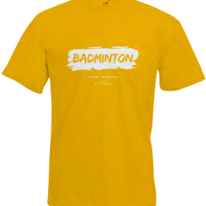 court warrior badminton t-shirt