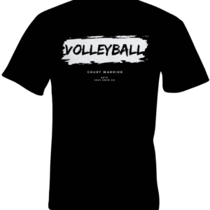 Court Warrior - Volleyball sports t-shirt