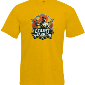 Court Warrior - playful sport t-shirt