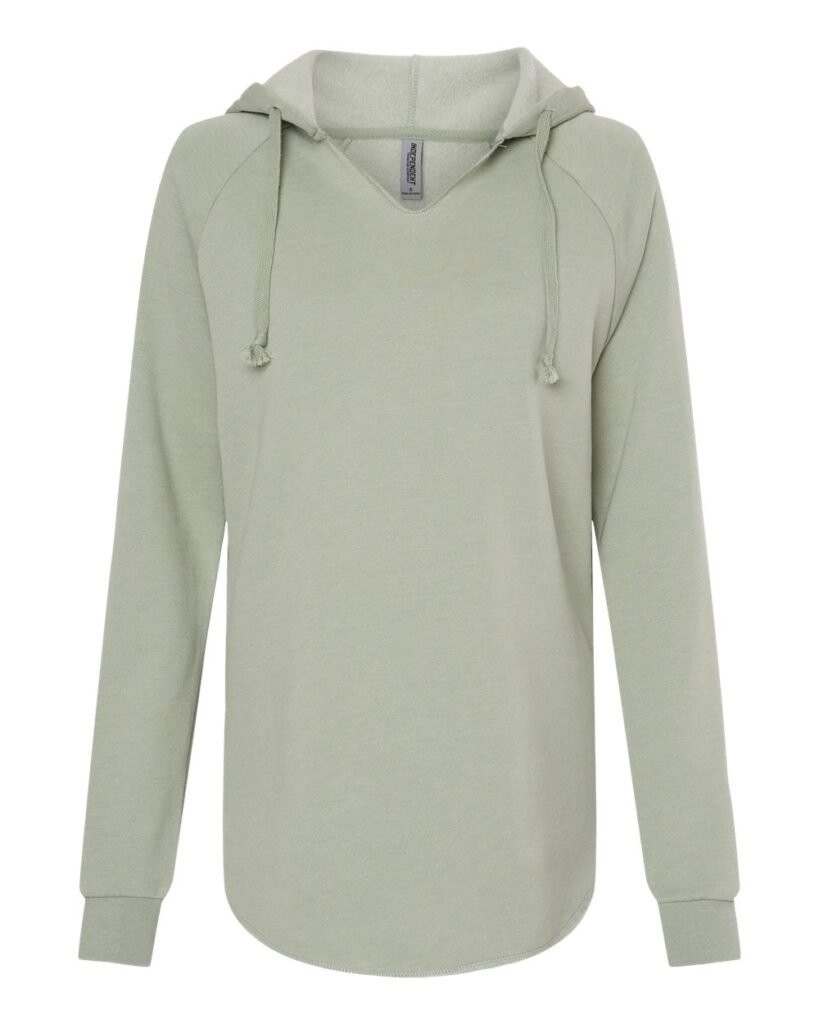 Custom Independent PRM2500 Women's Wave Wash Hoodie