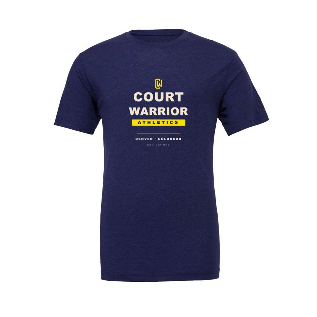 Court Warrior Varsity Arch Tee