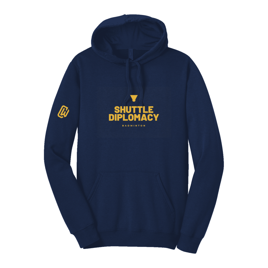 Court Warrior Badminton Hoodie — Shuttle Diplomacy