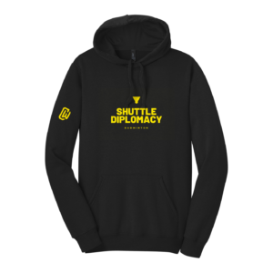 Court Warrior Badminton Hoodie — Shuttle Diplomacy