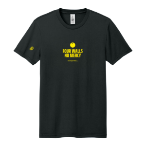 Court Warrior Racquetball Tee — Four Walls No Mercy