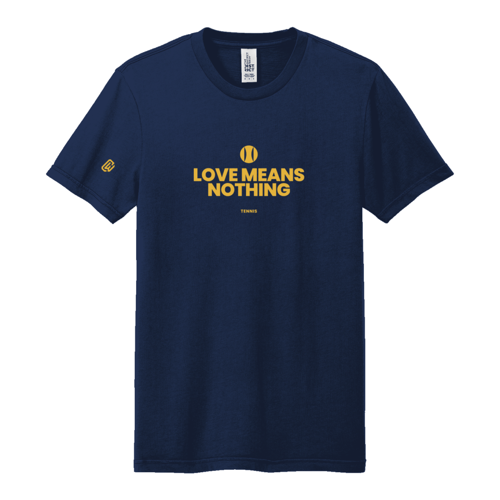 Court Warrior Tennis Tee — Love Means Nothing
