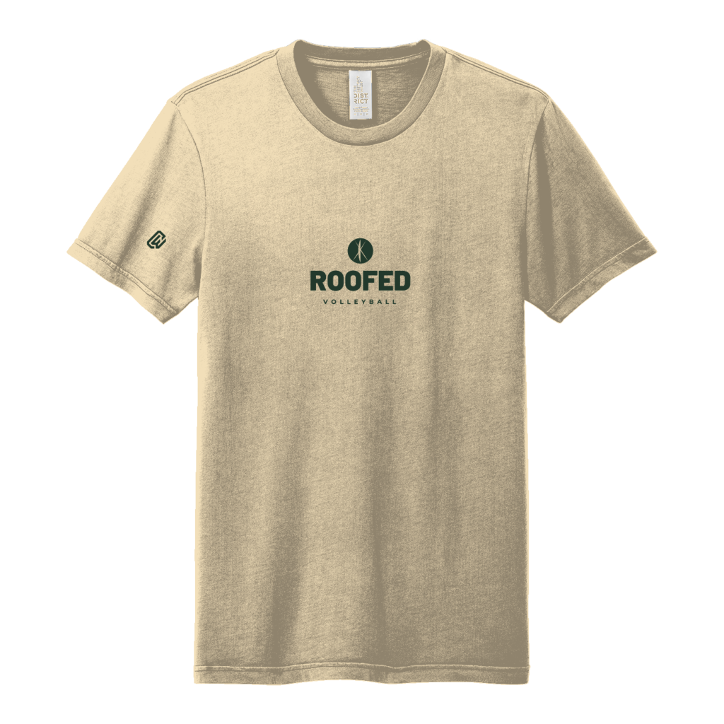 Roofed Volleyball tee