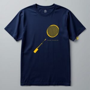Court Warrior Badminton Tee — Sparse Racket
