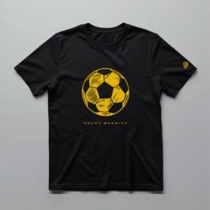 Court Warrior Futsal Tee — Geometric