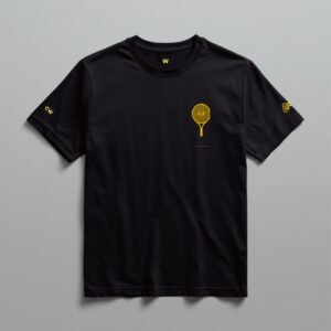 Court Warrior Tennis Tee — Crossed Rackets