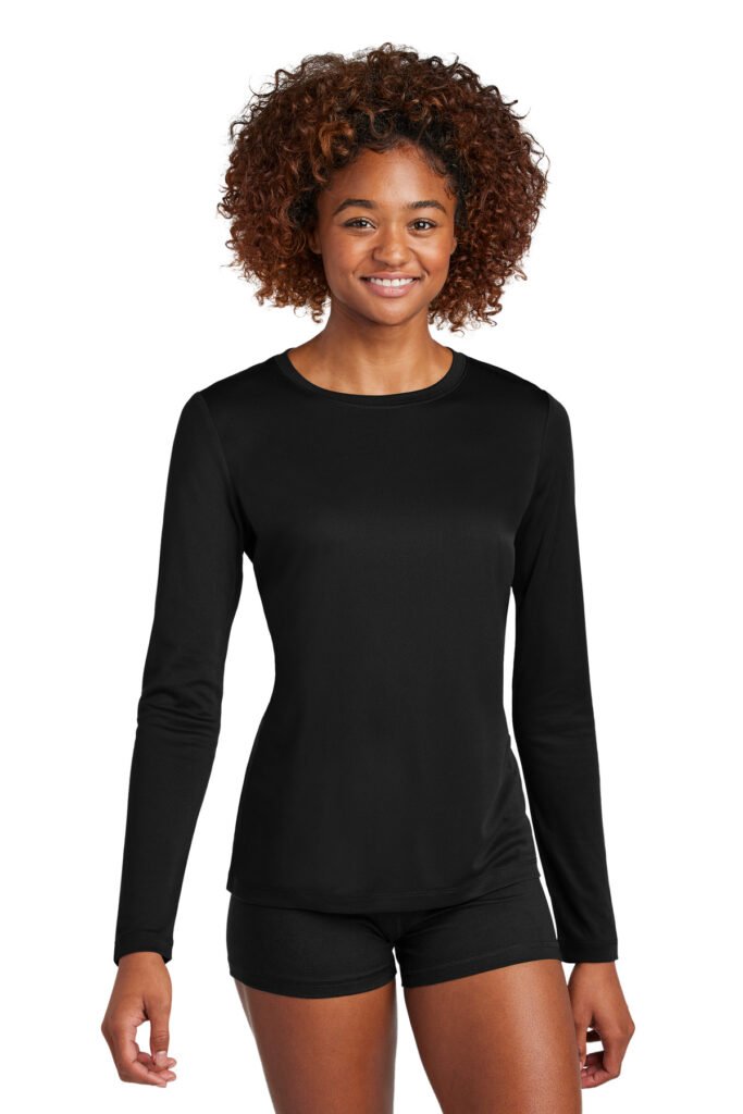 Custom Sport-Tek LST420LS Women's UV Performance Long Sleeve
