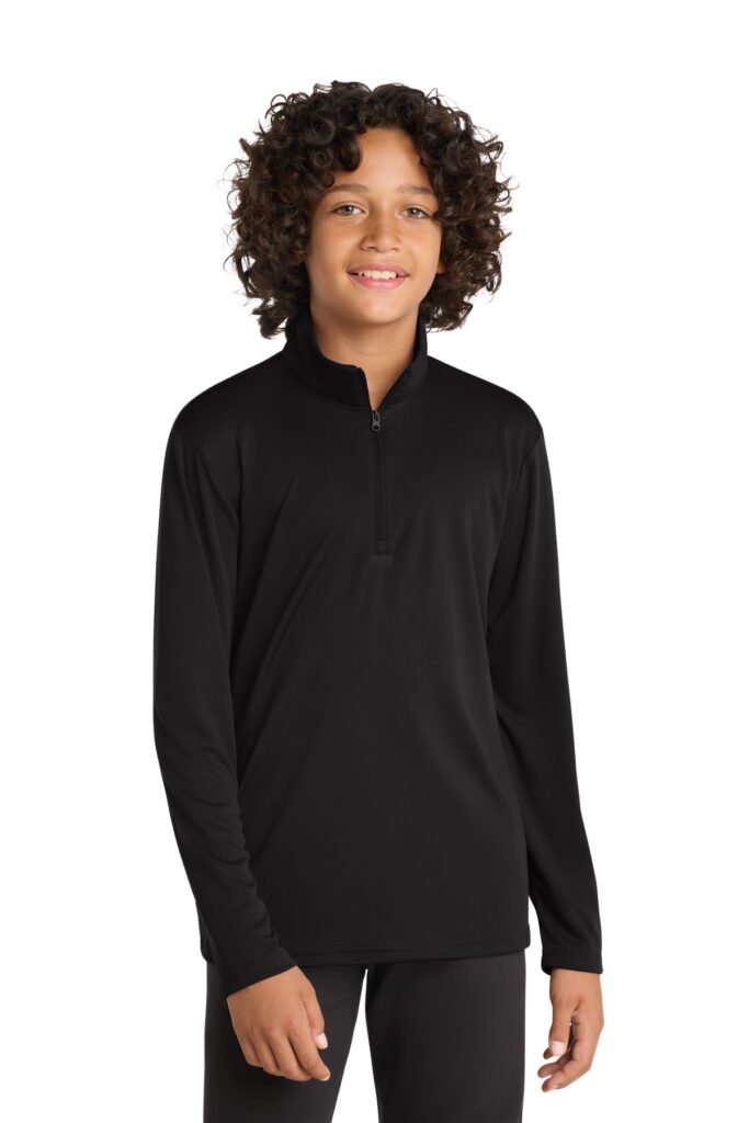 Custom Sport-Tek YST357 Youth Competitor Quarter-Zip