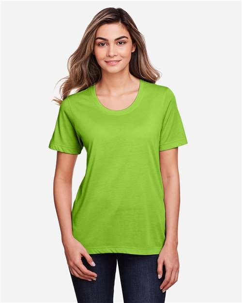 Custom CORE365 CE111W Women's Fusion ChromaSoft™ Performance T-Shirt