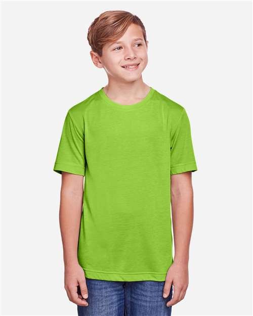 Custom CORE365 CE111Y Youth Fusion ChromaSoft™ Performance T-Shirt