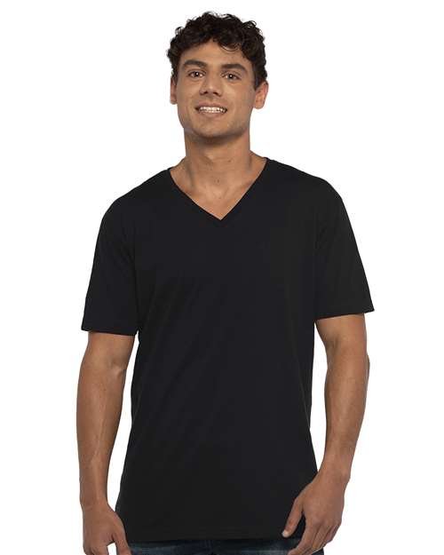 Custom Next Level 3200 Unisex Cotton V-Neck Tee