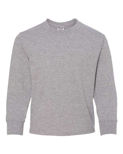 Custom JERZEES 29BLR Youth Dri-Power® Long Sleeve 50/50 T-Shirt