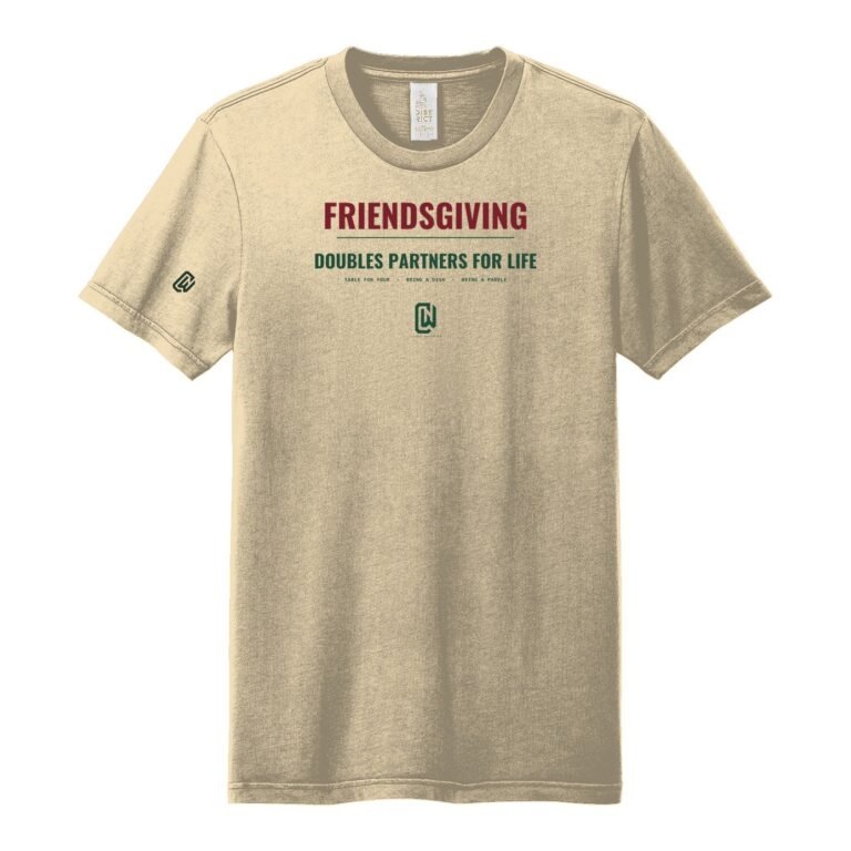 Friendsgiving Doubles Pickleball Tee
