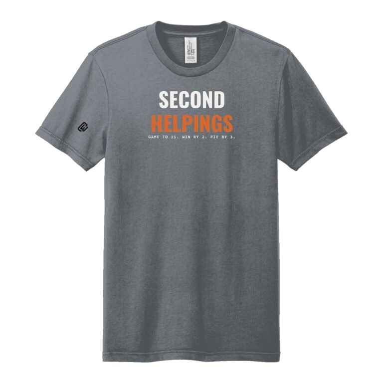 Second Helpings Pickleball Tee