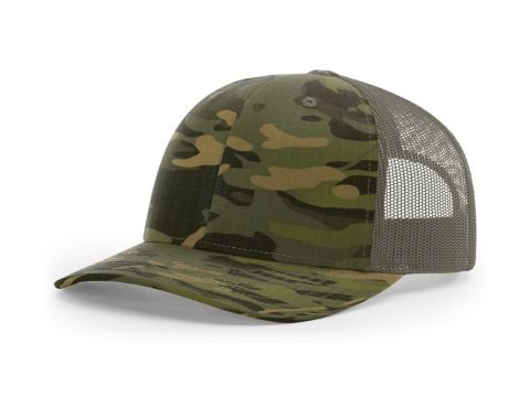 Printed Tactical Trucker Cap
