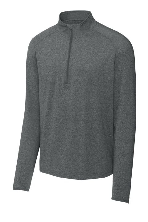 Sport-Tek ST850 in Charcoal Grey Heather with your logo