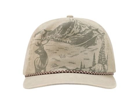 Elk Nature Scene Cap