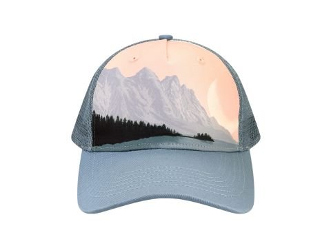 Printed Five-Panel Trucker Cap