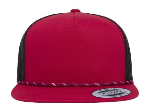 YP Classics 6006BD Classic Five-Panel Trucker Rope Cap