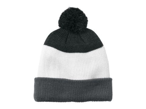 Port Authority C979 Cozy Striped Pom Beanie