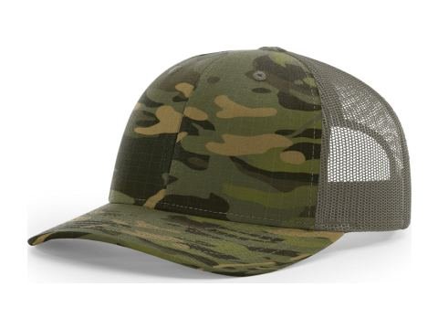 Printed Tactical Trucker Cap