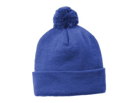 Sport-Tek STC37 Solid Pom Pom Beanie