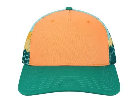 Plain Front Five-Panel Trucker Cap
